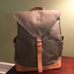 🎒 Large Olive Backpack Knapsack NEW!! 🎒